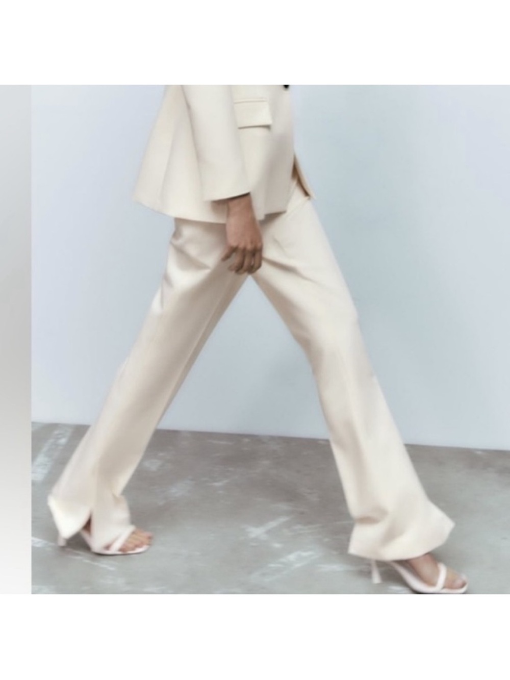 ZARA PANTS WITH SIDE VENTS